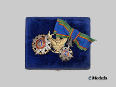 Thailand, Kingdom. An Order of the Crown, Grand Commander for Dames, in Case