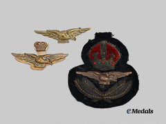 Canada, Commonwealth. A Lot of Three Air Force Insignia