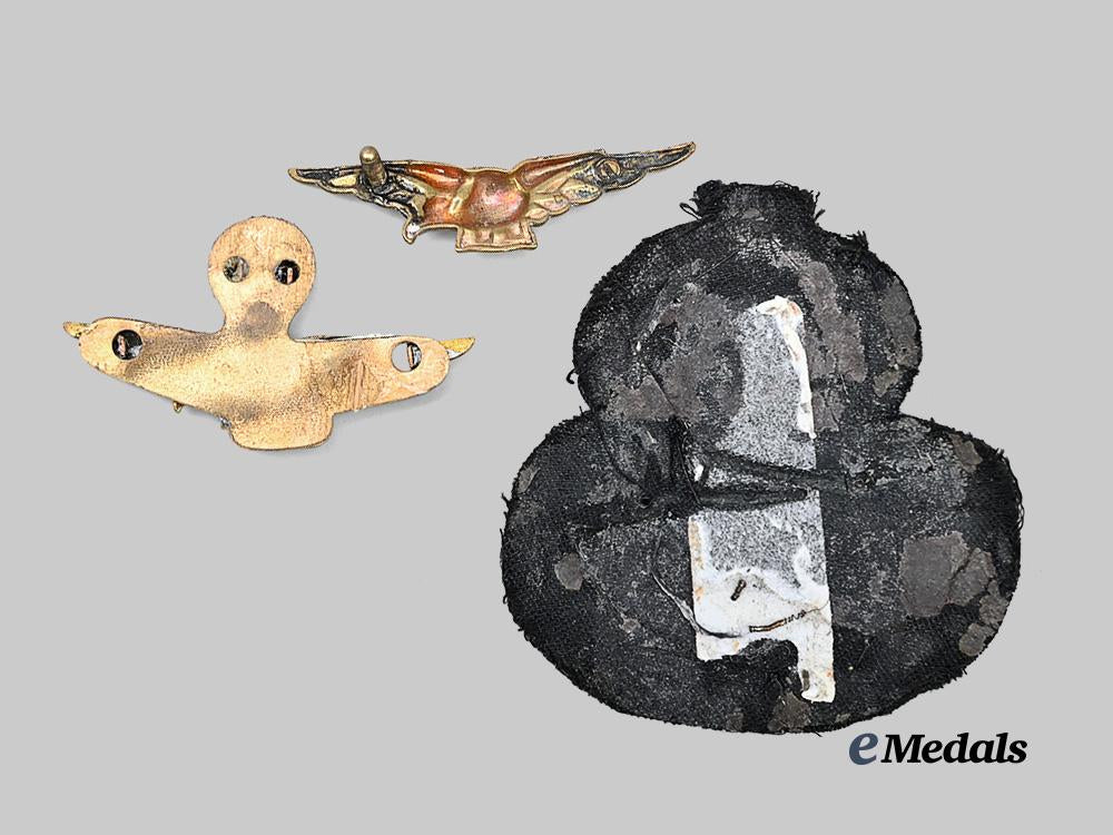 canada,_commonwealth._a_lot_of_three_air_force_insignia_e_medals__m0631-16_4