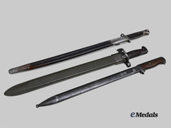 International. A Set of Three First War Bayonets