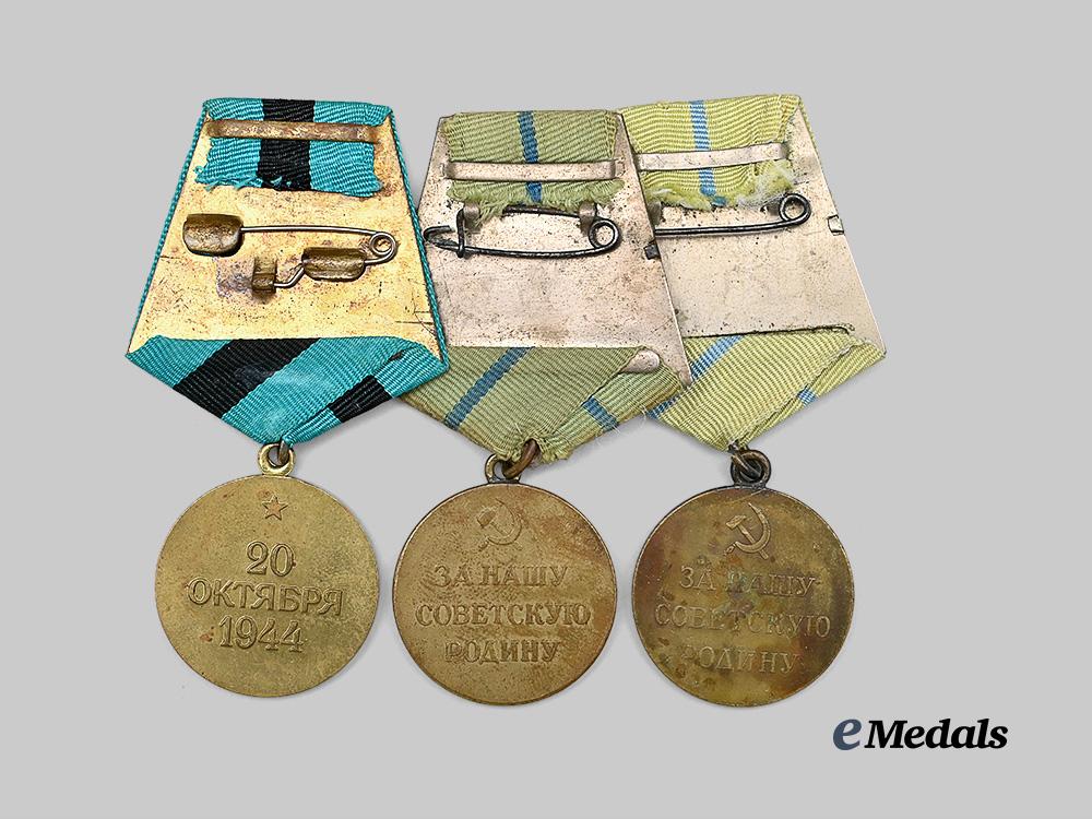 russia,_soviet_union._a_lot_of_three_liberation/_defence_medals_e_medals__m0661-89_6