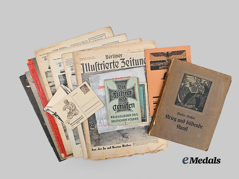germany,_third_reich._a_mixed_lot_of_books_and_periodicals_e_medals__m0672-11-_o_p_e_n_i_n_g_2