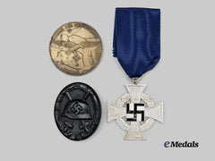 Germany, Third Reich. A Mixed Lot of Awards for Military and Civil Service
