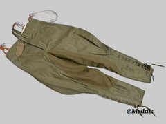 Germany, Heer. A Pair of Tropical Breeches, with Suspenders, by M. Neumann of Vienna