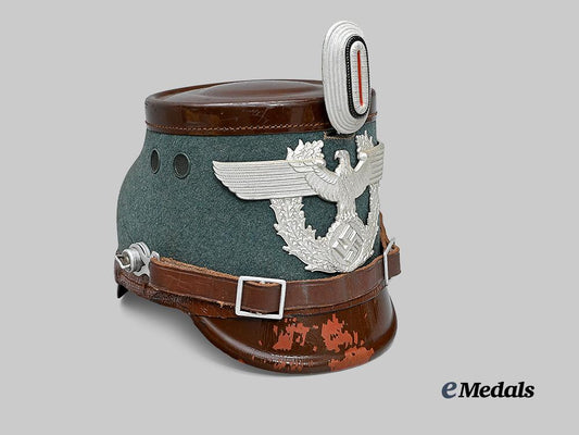 germany,_ordnungspolizei._a_gendarmerie_shako_for_enlisted_ranks,_by_c._pose_e_medals__m0676-284_3