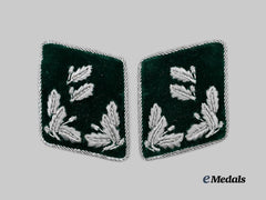 Germany, Luftwaffe. A Set of Forestry Service Collar Tabs
