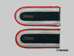 Germany, Heer. A Pair of Flak/Artillery Unteroffizier Shoulder Straps