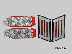 Germany, Heer. A Set of Flak/Artillery Major Rank Insignia