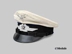 Germany, Luftwaffe. A Medical EM/NCO’s Summer Visor Cap, by Clemens Wagner