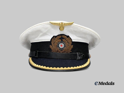germany,_kriegsmarine._a_junior_officer’s_white_visor_cap_e_medals__m0676-413_2