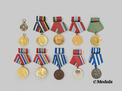 Cuba, Republic. A Lot of Eleven Medals