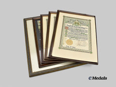 Canada, Commonwealth. A Lot of Six City Honour Roll Documents for Second War Soldiers