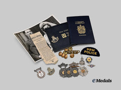 Canada, Commonwealth. A Mixed Lot of Documents and Badges