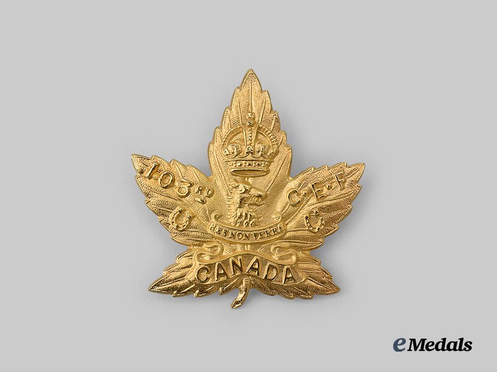 canada,_c_e_f._a103rd_infantry_battalion,_officer’s_cap_badge_e_medals__m0694-174_2