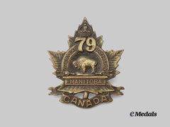 Canada, CEF. A 79th Infantry Battalion “Manitoba Battalion” Cap Badge
