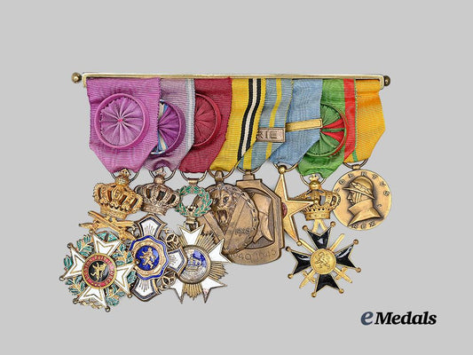 belgium,_kingdom._an_officer’s_second_war_medal_bar_for_service_in_africa_e_medals__m0704-112_2