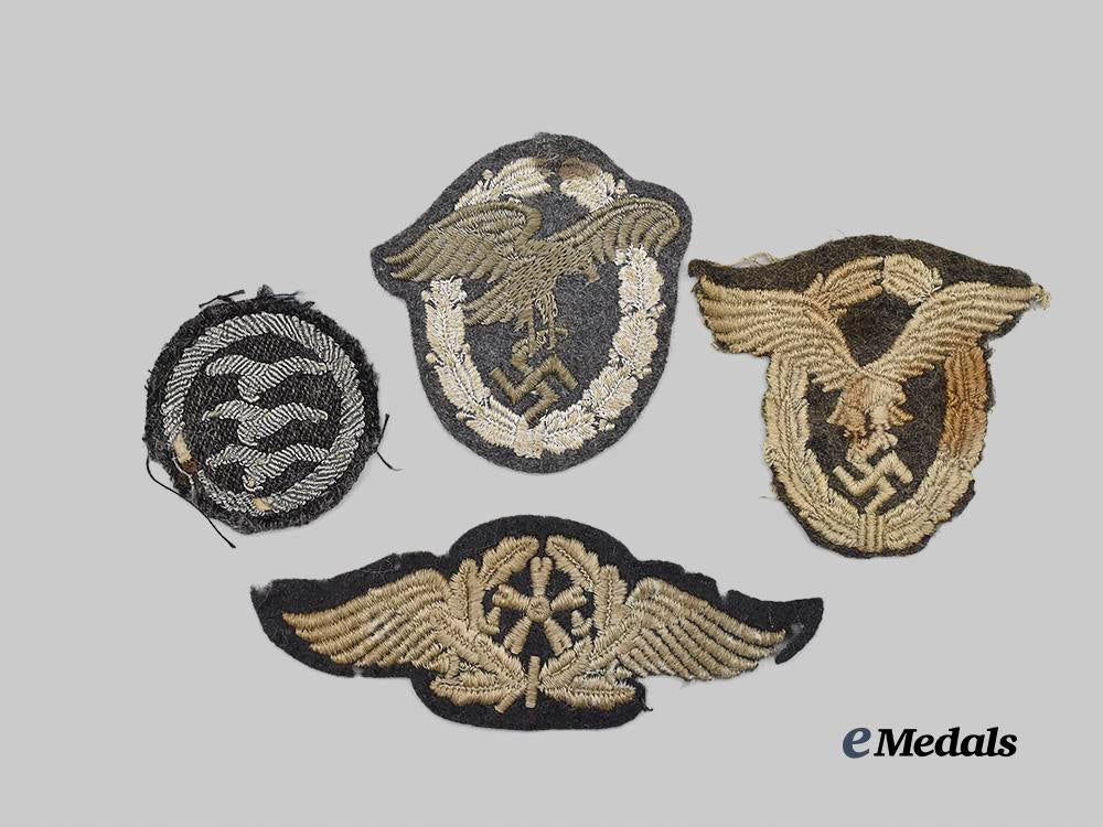 germany,_luftwaffe._a_mixed_lot_of_cloth_badges_and_insignia_e_medals__m0706-7_2