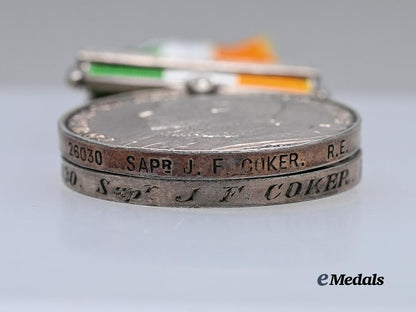 united_kingdom._a_queen’s_south_africa_and_king’s_south_africa_medal_pair_to_sapper_coker,_royal_engineers_e_medals__m0712-27_7