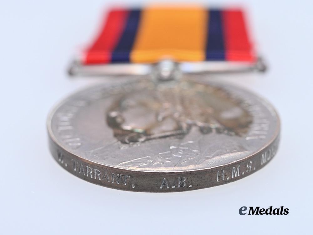 united_kingdom._a_queen’s_south_africa_medal_to_w._tarrant,_h_m_s_monarch_e_medals__m0712-29_6