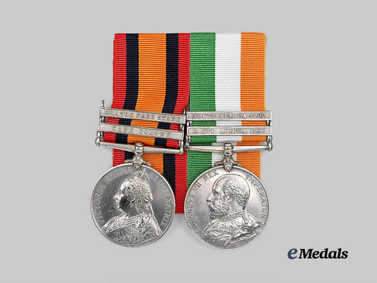 united_kingdom._a_queen_and_king’s_south_africa_bar_to_sapper_kellett,_royal_engineers_e_medals__m0712-2_2