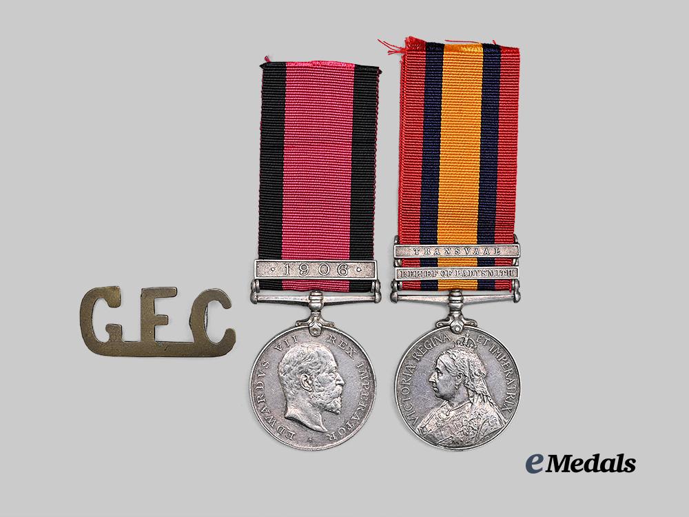 united_kingdom._a_pair_of_queen’s_south_africa_medal_and_natal_native_rebellion_medals_to_corporal_j._harris,_durban_light_infantry_e_medals__m0712-34_7
