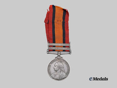 United Kingdom. A Queen’s South Africa Medal to Pte. MacIntrye, Royal Army Medical Corps