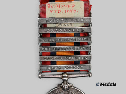 united_kingdom._a_queen’s_south_africa_medal_to_trooper_c._h._dowell,_bethune’s_mounted_infantry,_p_o_w_at_witkopjes,1901_e_medals__m0712-43_4