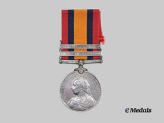 United Kingdom. A Queen’s South Africa Medal to Trooper Green, Nesbitt’s Horse
