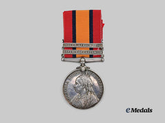 United Kingdom. A Queen’s South Africa Medal to Pte. Joyce, Liverpool Regiment