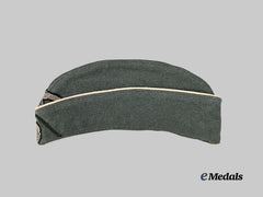 Germany, SS. A Rare Waffen-SS M40 Overseas Cap for a Reserve Officer, by Heinrich Balke