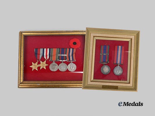 canada,_commonwealth._a_pair_of_framed_service_groupings_e_medals__m0717-100_intro