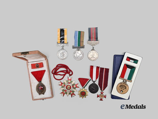 International. A Lot of Medals, Decorations and Awards