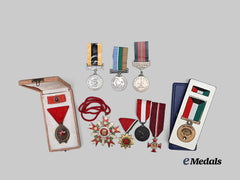 International. A Lot of Medals, Decorations and Awards
