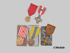 France, Republic. A Lot of Five Medals & Decorations