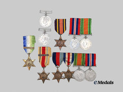 United Kingdom. A Lot of Second War Campaign Medals & Stars