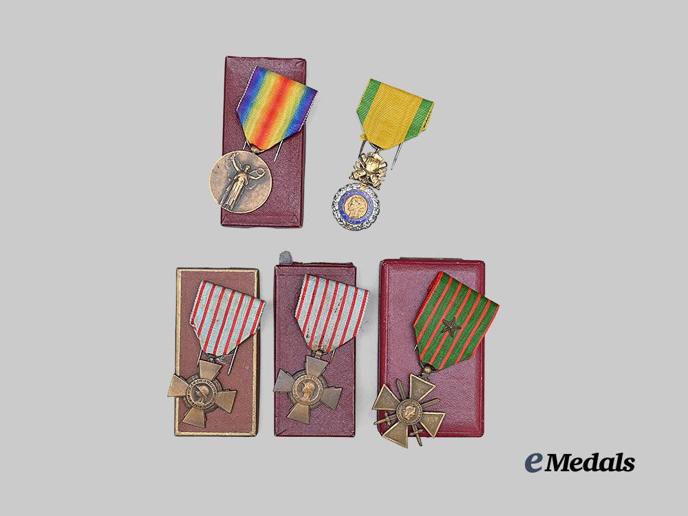 france,_republic._a_lot_of_five_medals&_decorations_e_medals__m0717-41_4