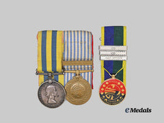 Canada, Commonwealth. A Korean War Campaign Group, Métis KIA 1952