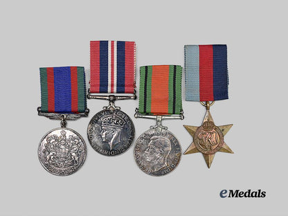 canada,_commonwealth._four_second_war_medals_with_cartons_e_medals__m0717-49_5
