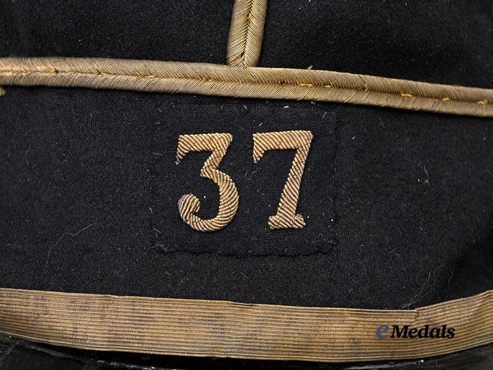 france,_republic._an_m1884_lieutenant34th_artillery_regiment_officer's_kepi,_c.1914_e_medals__m0717-58_10