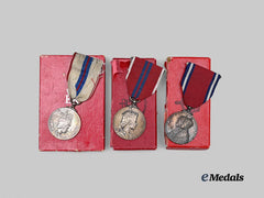 United Kingdom. Three Coronation & Jubilee Medals