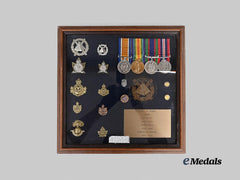 Canada, CEF. A Medal Group, 44th Overseas Battalion
