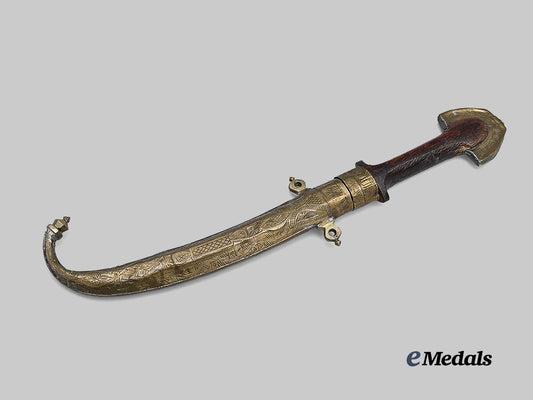 yemen,_ottoman_protectorate._a_mid20th_century_jambiya_e_medals__w7525_2