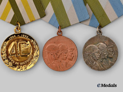 cuba,_republic._a_lot_of_six_medals_related_to_the_revolutionary_armed_forces(_f_a_r)_and_internationalist_solidarity_e_medals__w8438_3