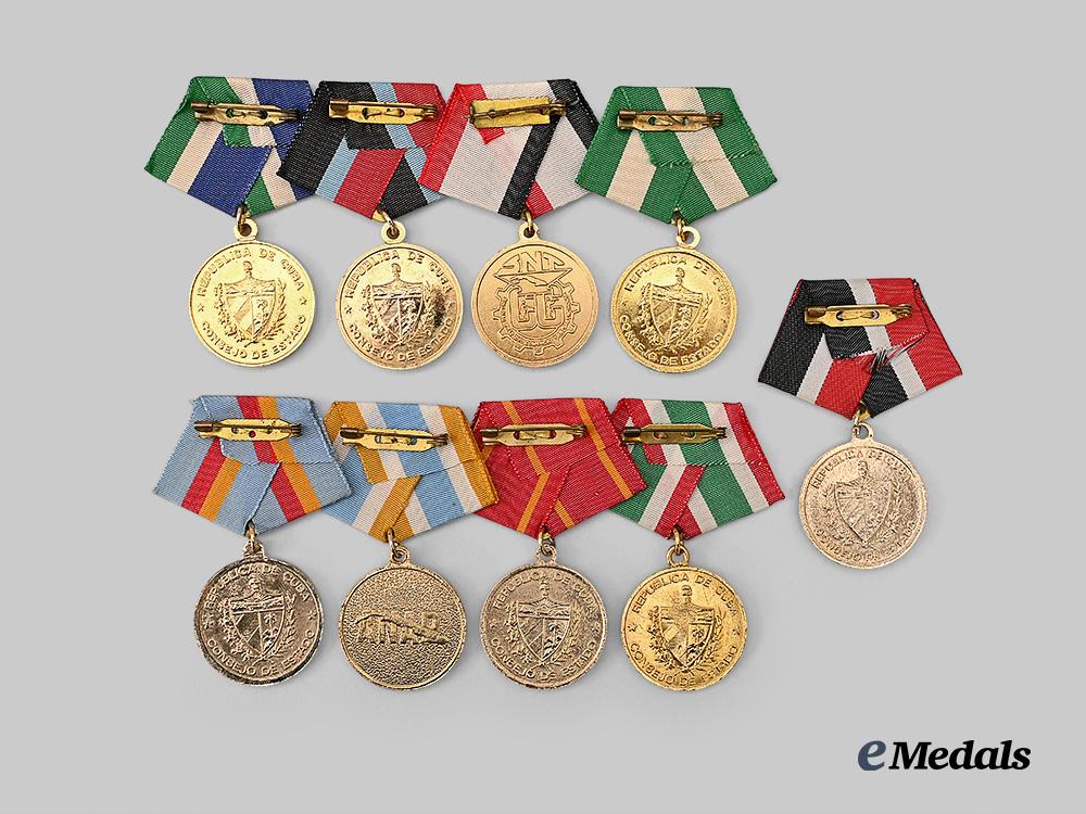 cuba,_republic._a_group_of_nine_council_of_state_distinction_and_commemorative_medals_e_medals__w8444_6
