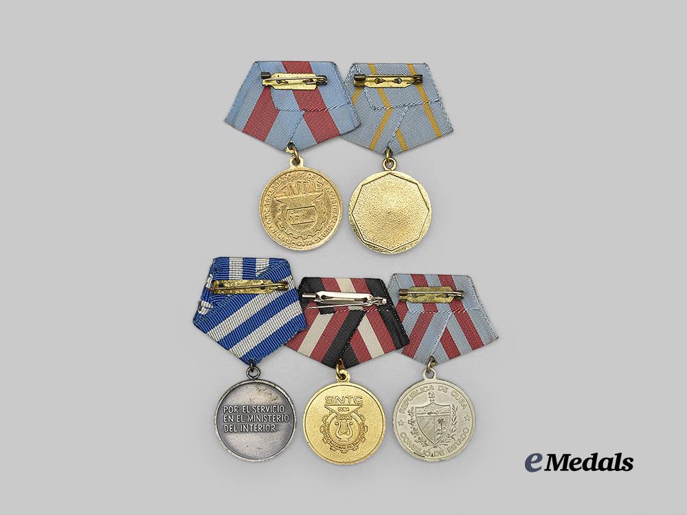 cuba,_republic._a_group_of_five_civil_and_labour_distinctions_e_medals__w8452_6