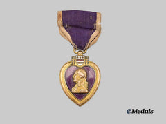 United States. A Numbered Purple Heart