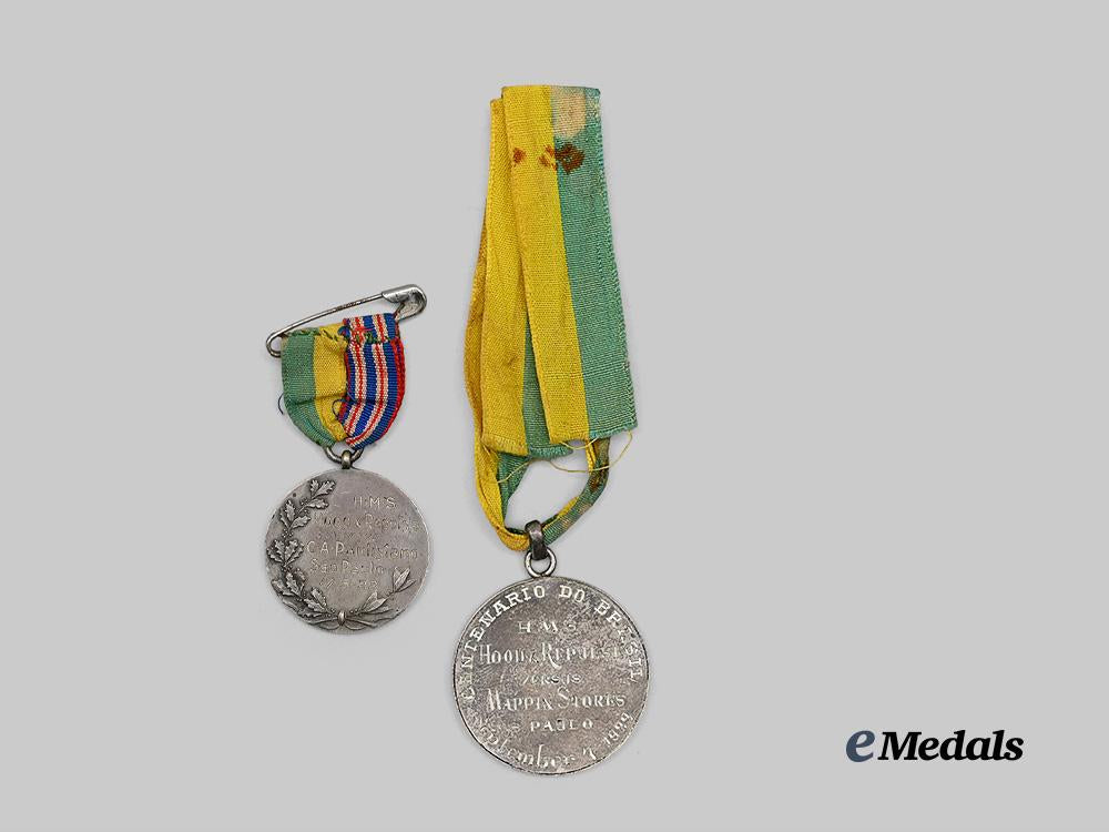 brazil,_kingdom._two_football_medals,1922_e_medals__w8519_4