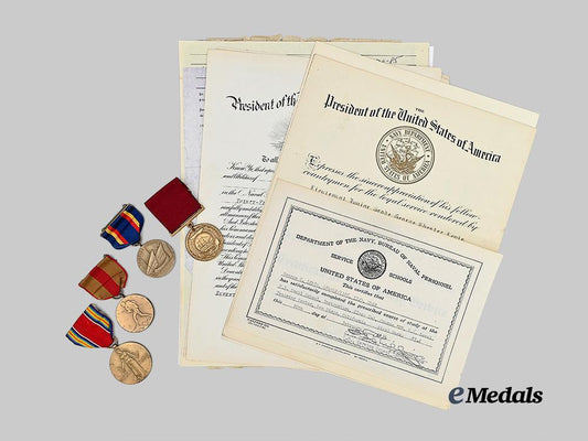 united_states._a"_china_marine"_service_group_to_george_chester_lewis,_united_states_marine_corps,_united_states_navy_e_medals__w8520_2
