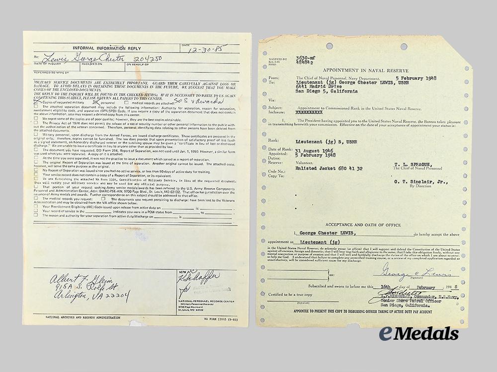 united_states._a"_china_marine"_service_group_to_george_chester_lewis,_united_states_marine_corps,_united_states_navy_e_medals__w8520_27