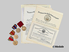 United States. A "China Marine" Service Group To George Chester Lewis, United States Marine Corps, United States Navy